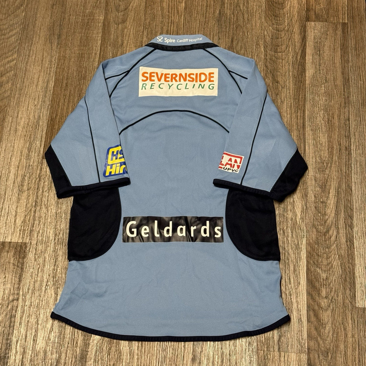 CARDIFF BLUES RUGBY UNION home jersey shirt CANTERBURY 2008-2009 Adult Small