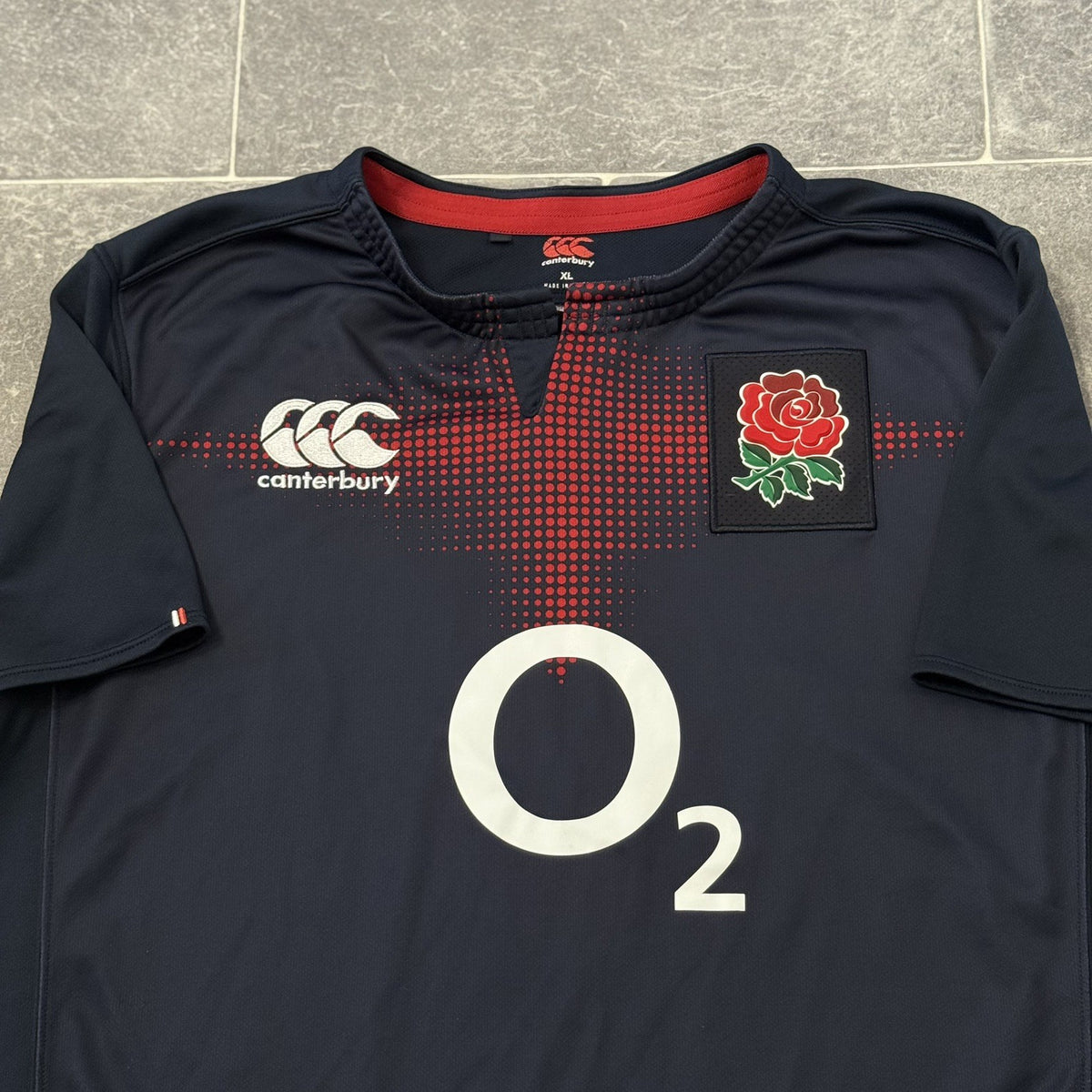 England Rugby Away Shirt Canterbury 2016/2017 Jersey XL Extra Large Men’s