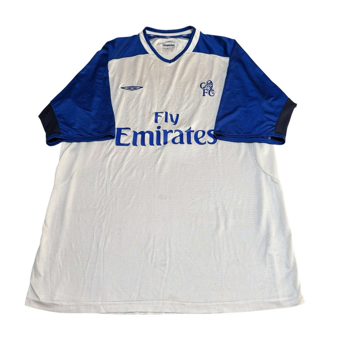 CHELSEA LONDON 2003/2004 SHIRT TRAINING JERSEY UMBRO Large Original Vintage