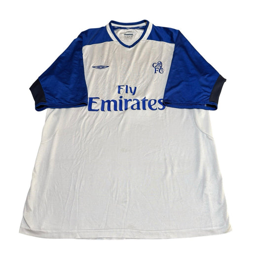CHELSEA LONDON 2003/2004 SHIRT TRAINING JERSEY UMBRO Large Original Vintage