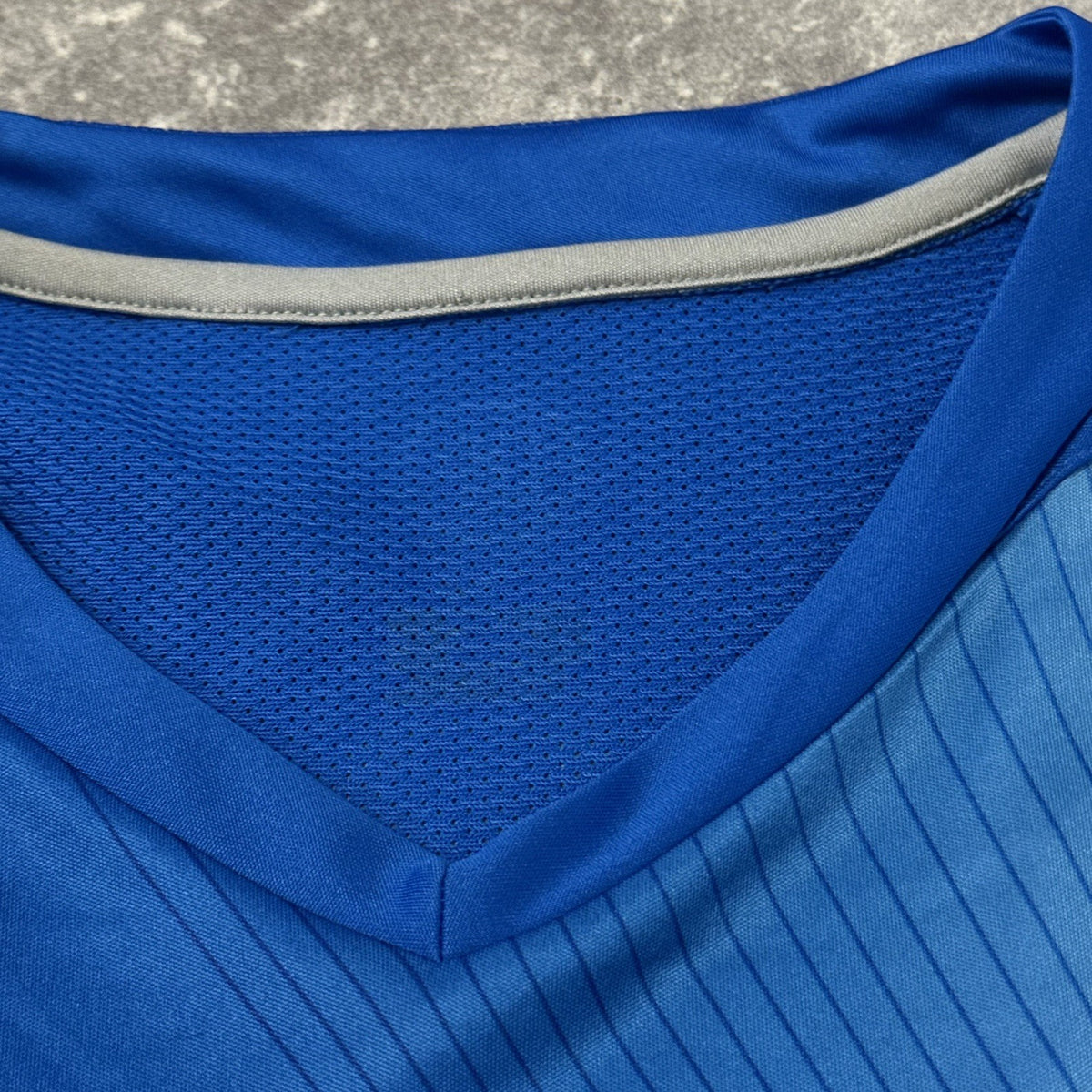 Vintage Nike Total 90 Shirt Mens Large Blue Soccer Jersey T90 Y2K 2005