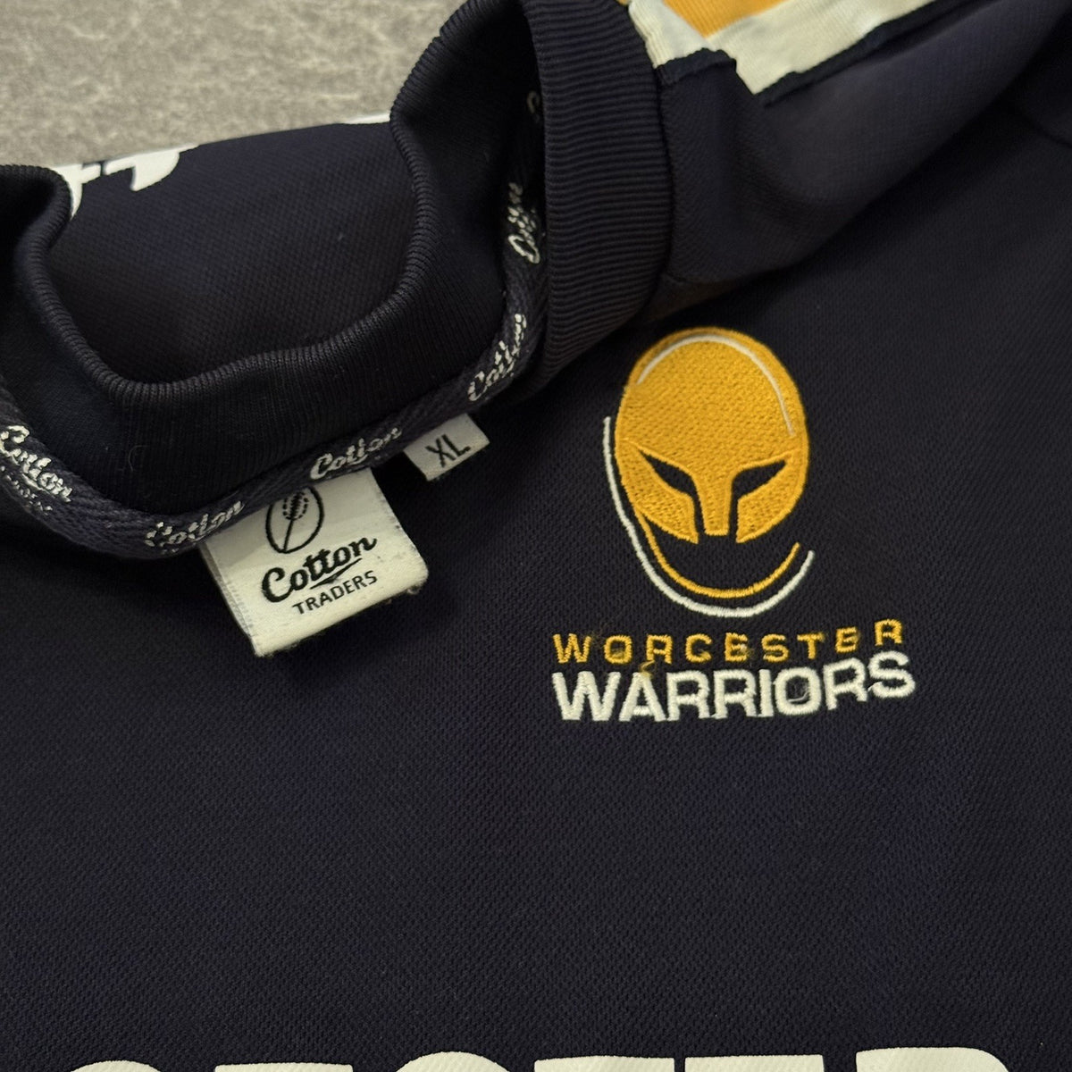 Worcester Warriors Rugby Shirt XL 2010/11 Jersey Top Extra Large Adults