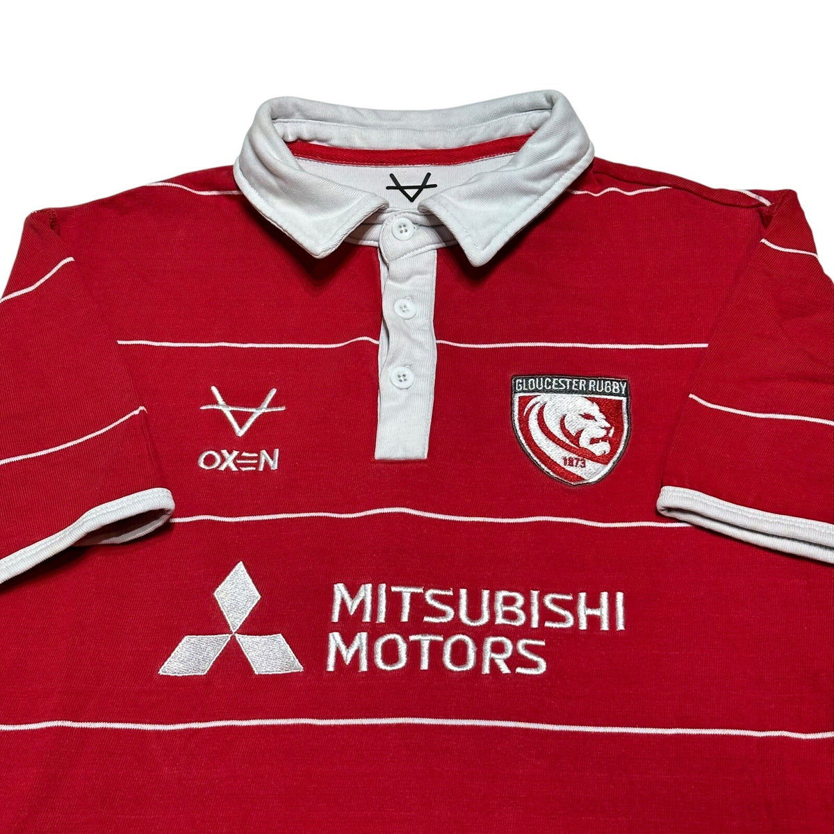 Gloucester Rugby Home Shirt 2020/2021 Oxen Small S Jersey Cotton Top