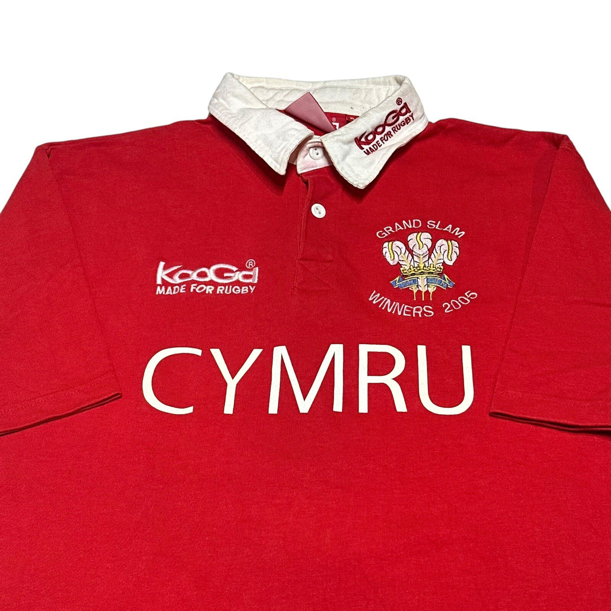 Kooga Wales Rugby Shirt Mens XL 2005 Grand Slam WRU Cymru Union