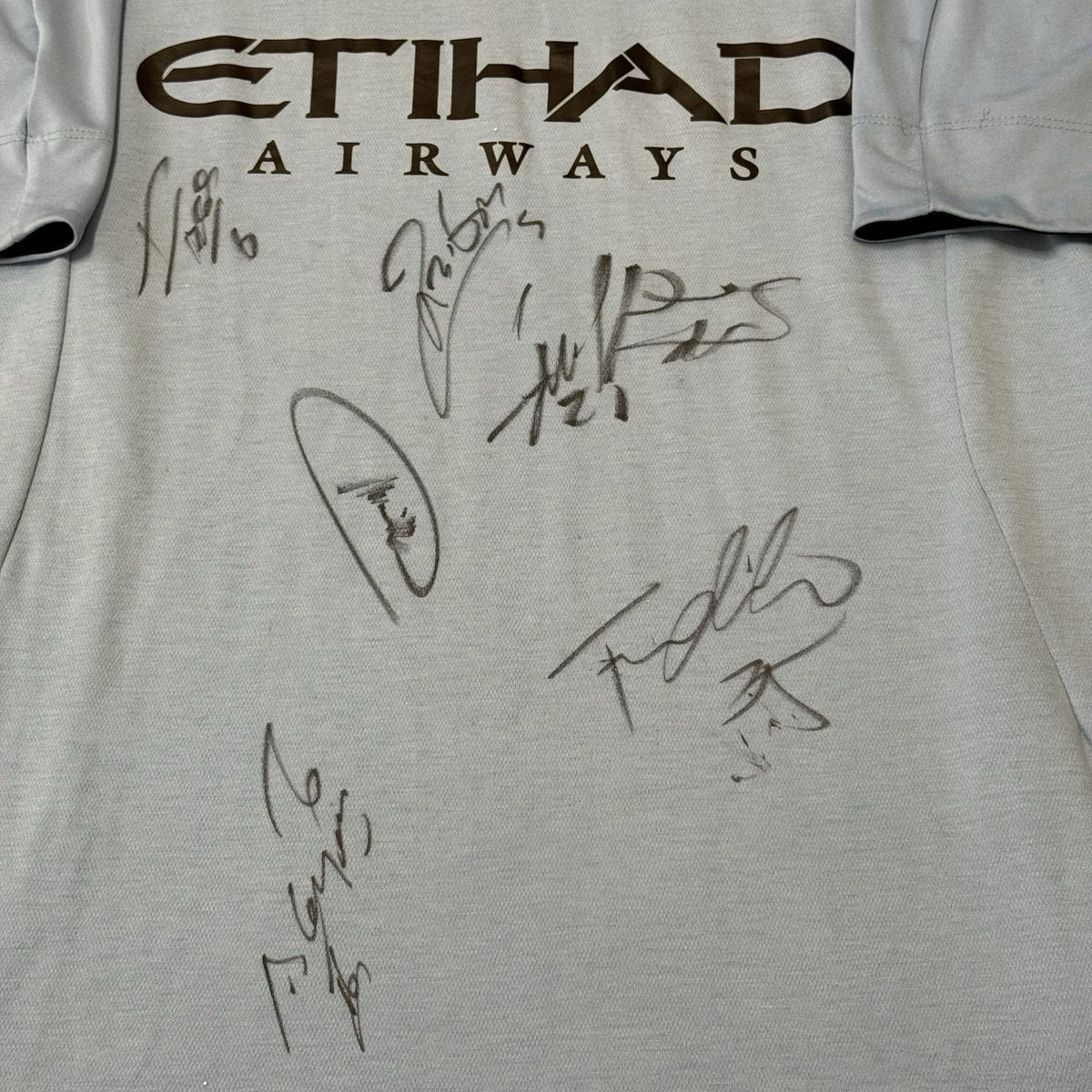 Signed Manchester City Football Shirt Home 2012/13 Men’s Medium 38”