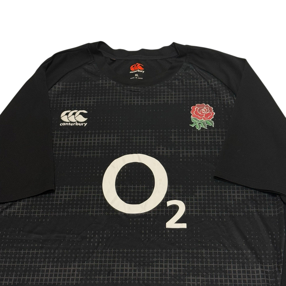 Canterbury England Rugby Shirt XL Extra Large Away 2018/19 Jersey O2 Vapodri
