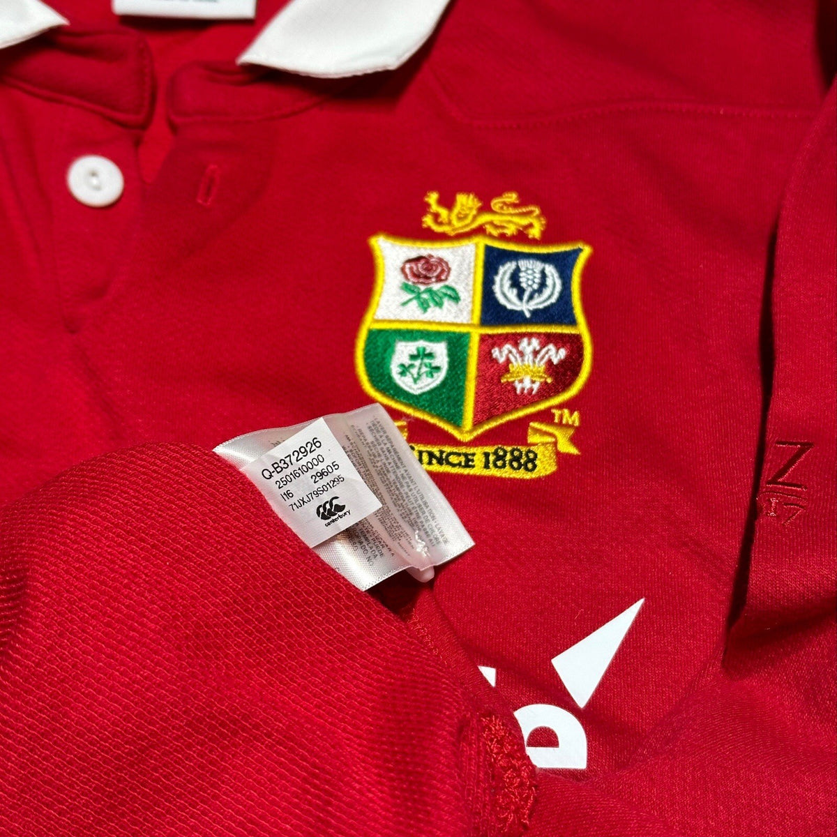 British & Irish Lions Canterbury Rugby Union Long Sleeve Jersey Womans 14