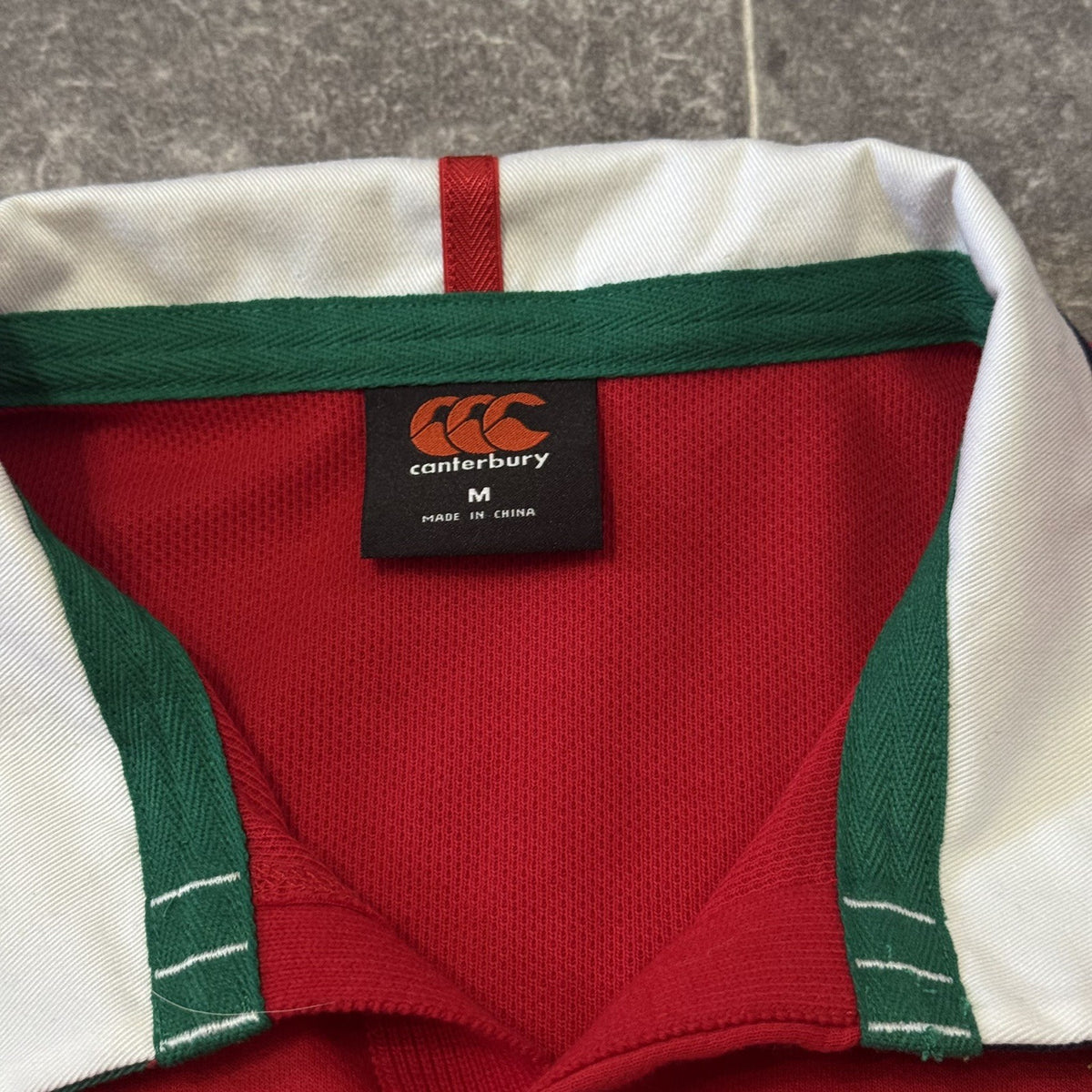 Canterbury British & Irish Lions rugby shirt jersey Medium Adults 2021