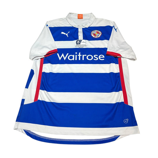 Reading 2014 2015 FA CUP vs Arsenal Football Shirt Jersey PUMA Size XL