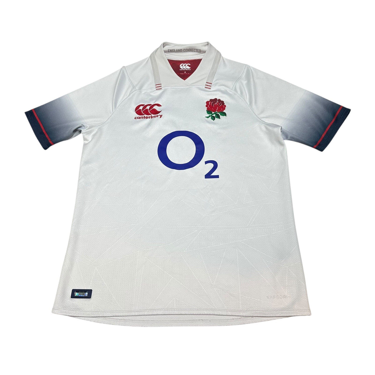 Canterbury England Rugby Shirt 2017/2018 Jersey HOME S Small O2 Athletic Home