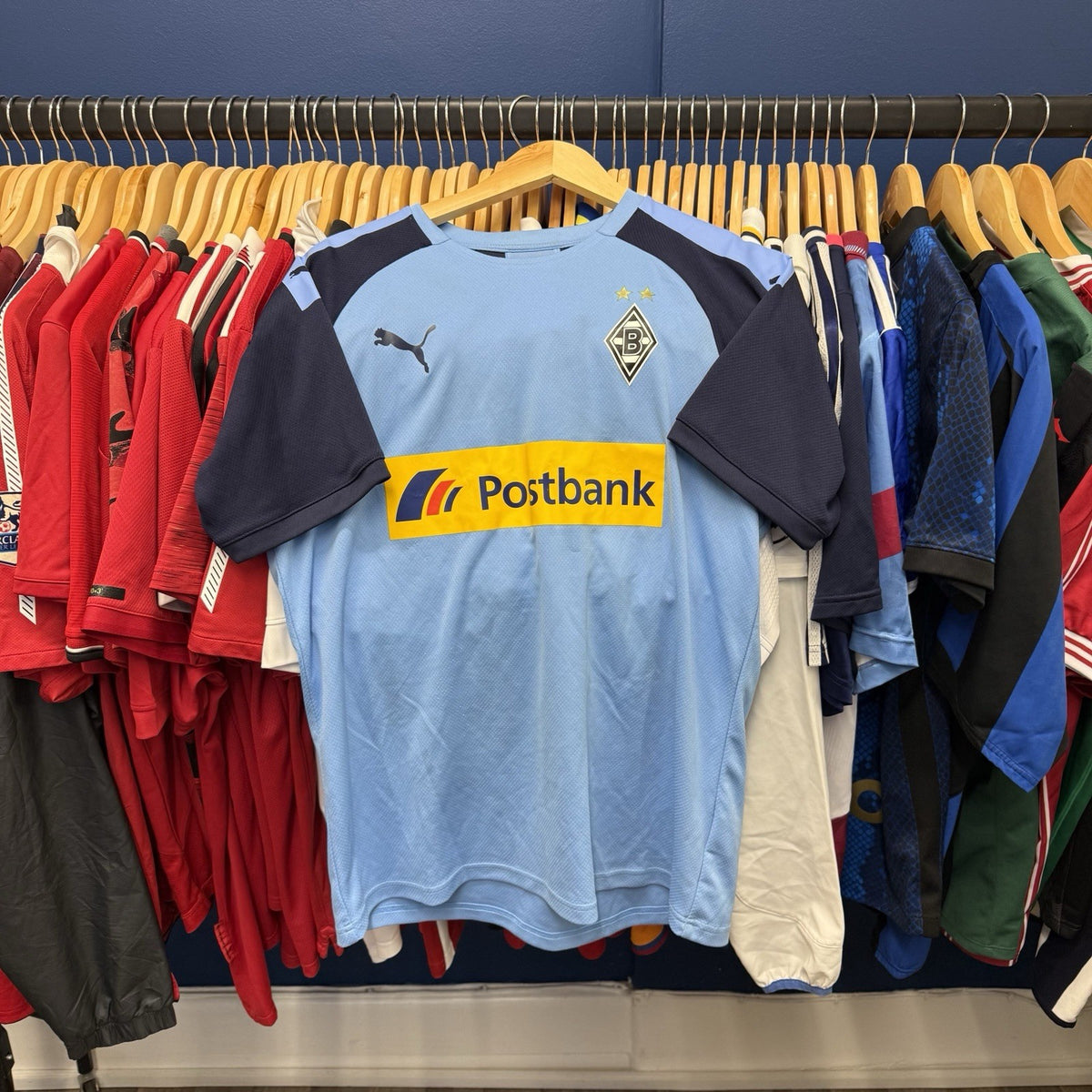 Borussia Mönchengladbach 2019/2020 away football shirt jersey Puma size Large