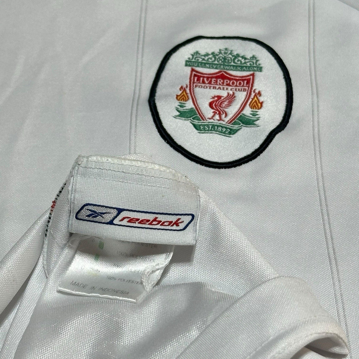 Liverpool Football Shirt 2003 Soccer Jersey Longsleeve Reebok Adults Large