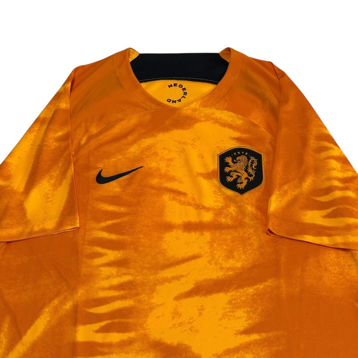 Netherlands Football Shirt Large 2022 Home Nike Orange Holland Soccer Jersey