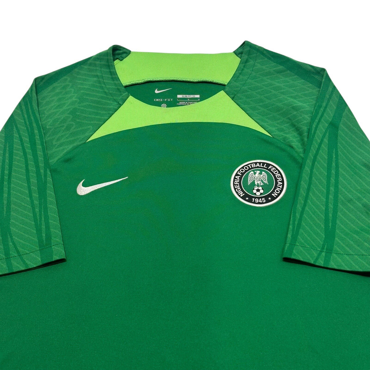 Nigeria 2022/2023 Training Football Shirt Nike L Large Authentic
