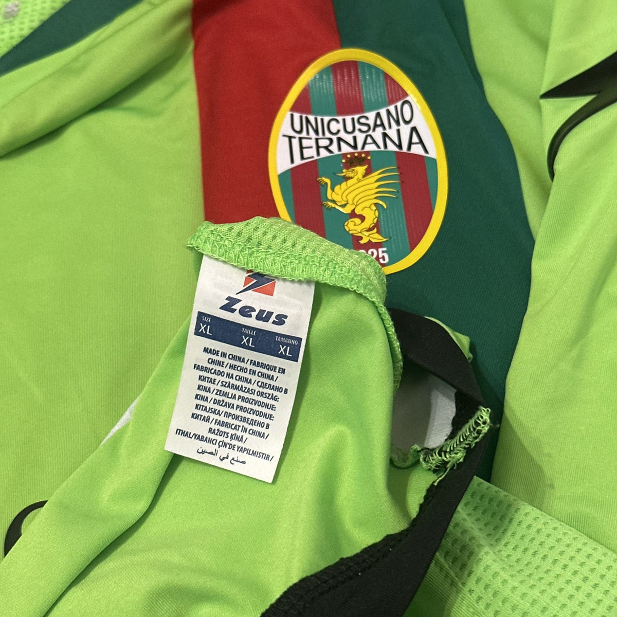Ternana Calcio Away Football Shirt Jersey 2017-2018 XL Adults Extra Large