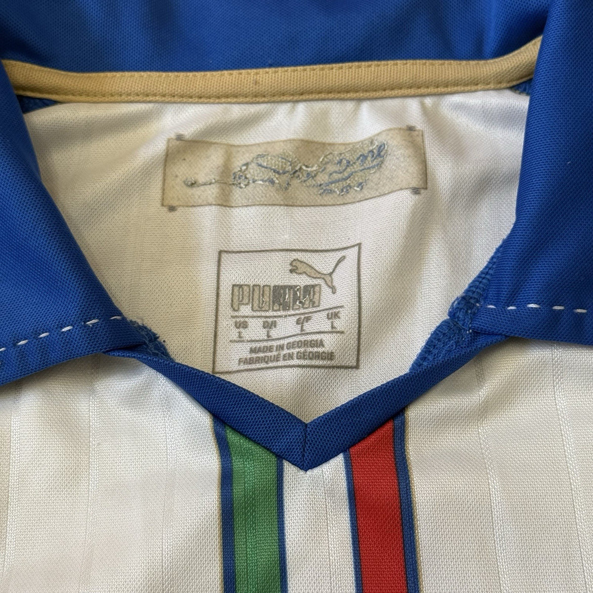 Italy Away Football Shirt 2015/16 Adults Large Puma Soccer Jersey World Cup