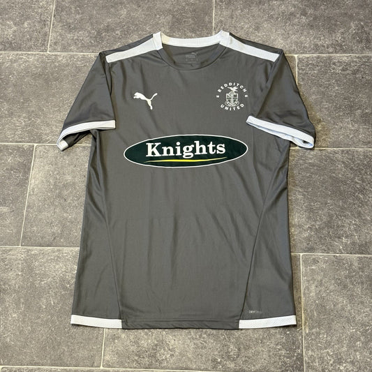 Redditch United Football Club Shirt Small Adults Puma Grey