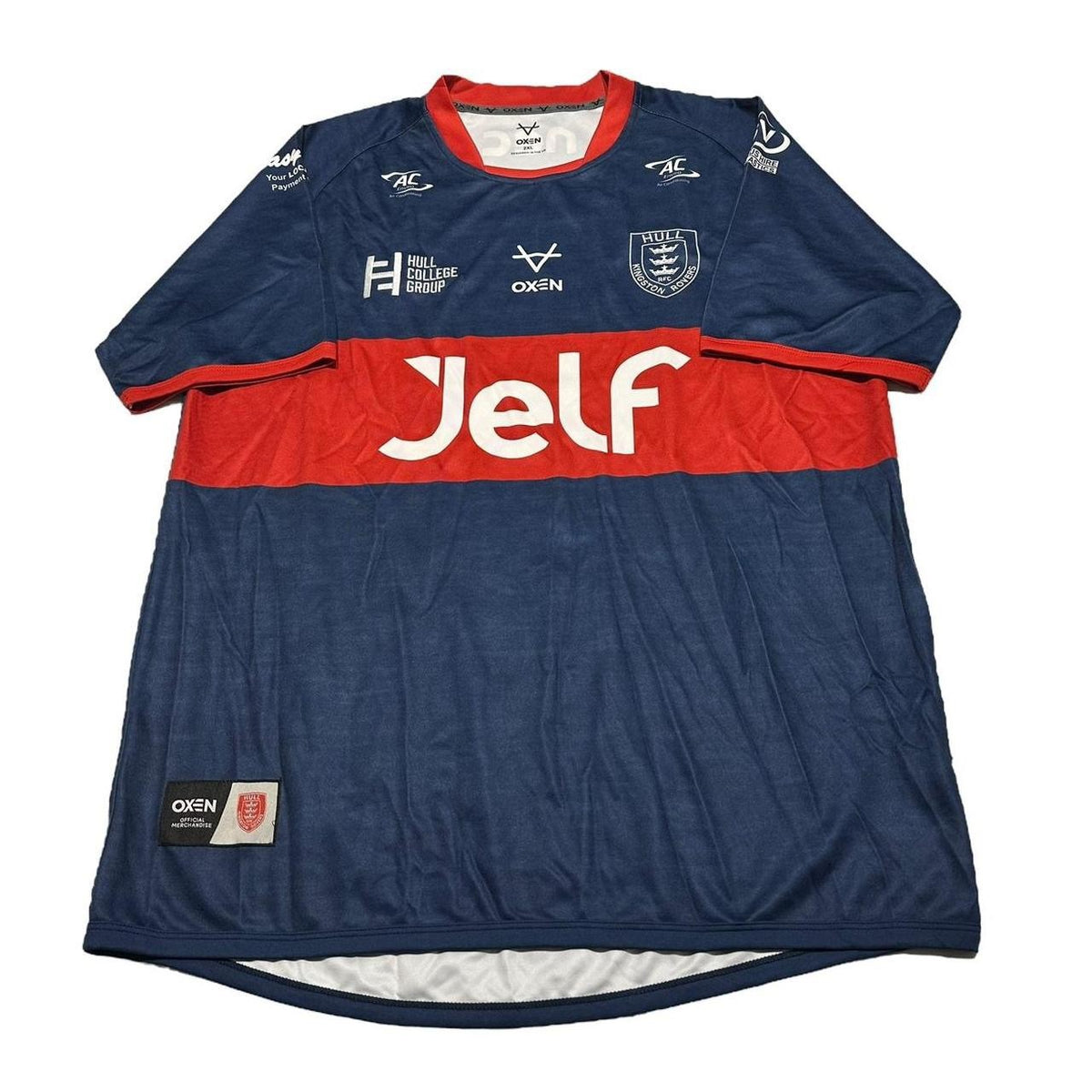 Hull KR Kingston Rover Rugby Super League Away Shirt 2XL 2020 Oxen Jersey Top