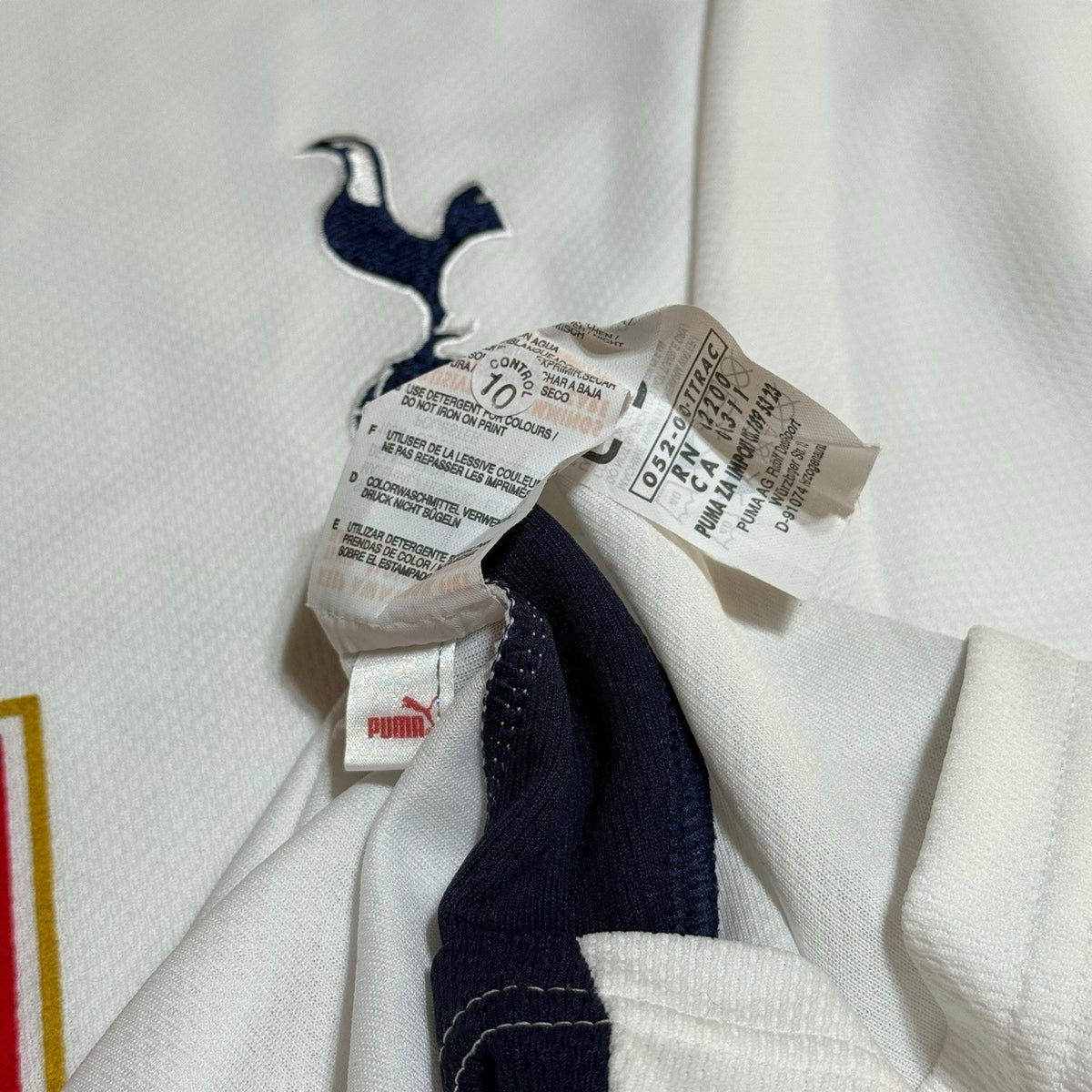 Tottenham Hotspur Football Shirt 2008/2009 Home XL EXTRA LARGE PUMA