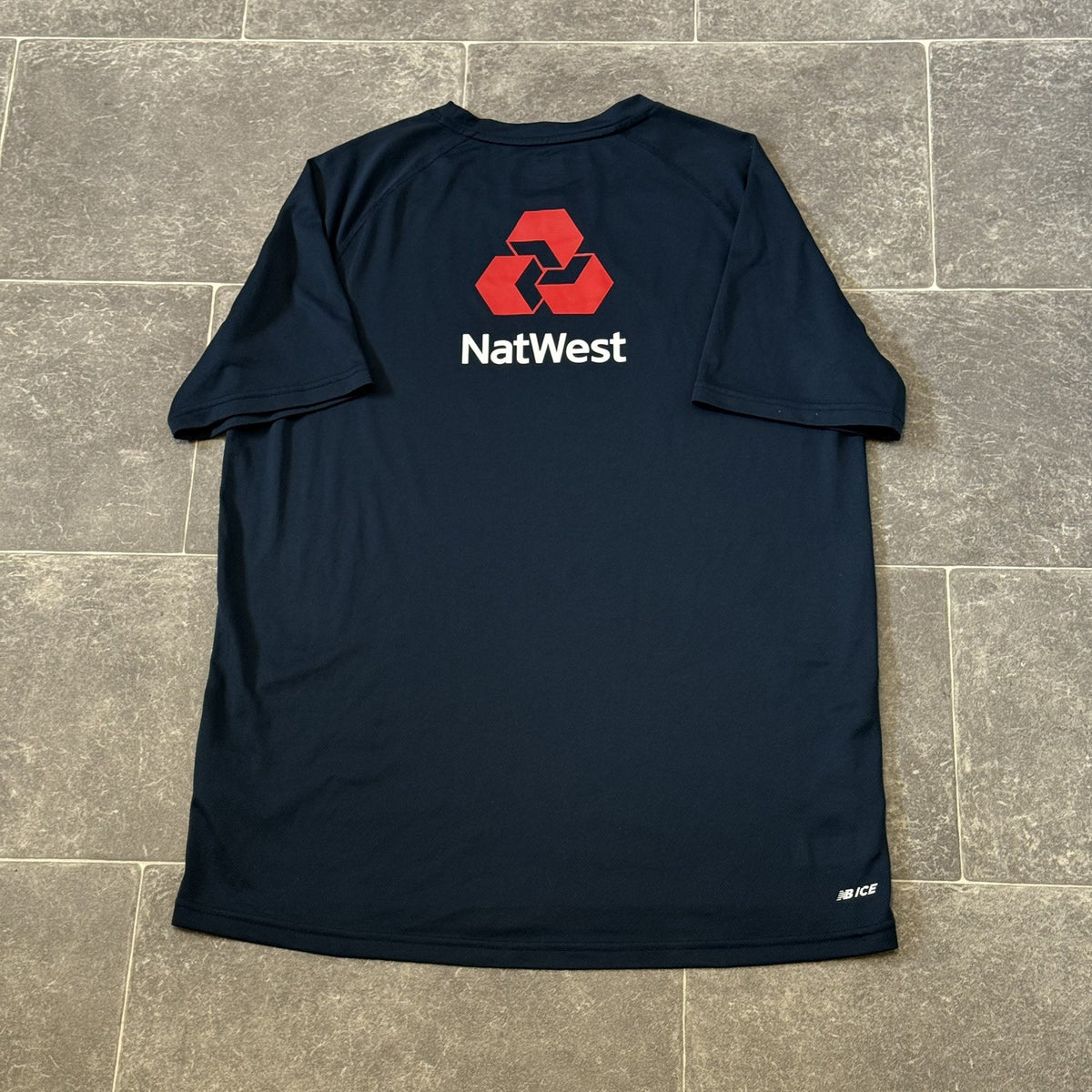 England Cricket Training Shirt Jersey New Balance Size Small Adults