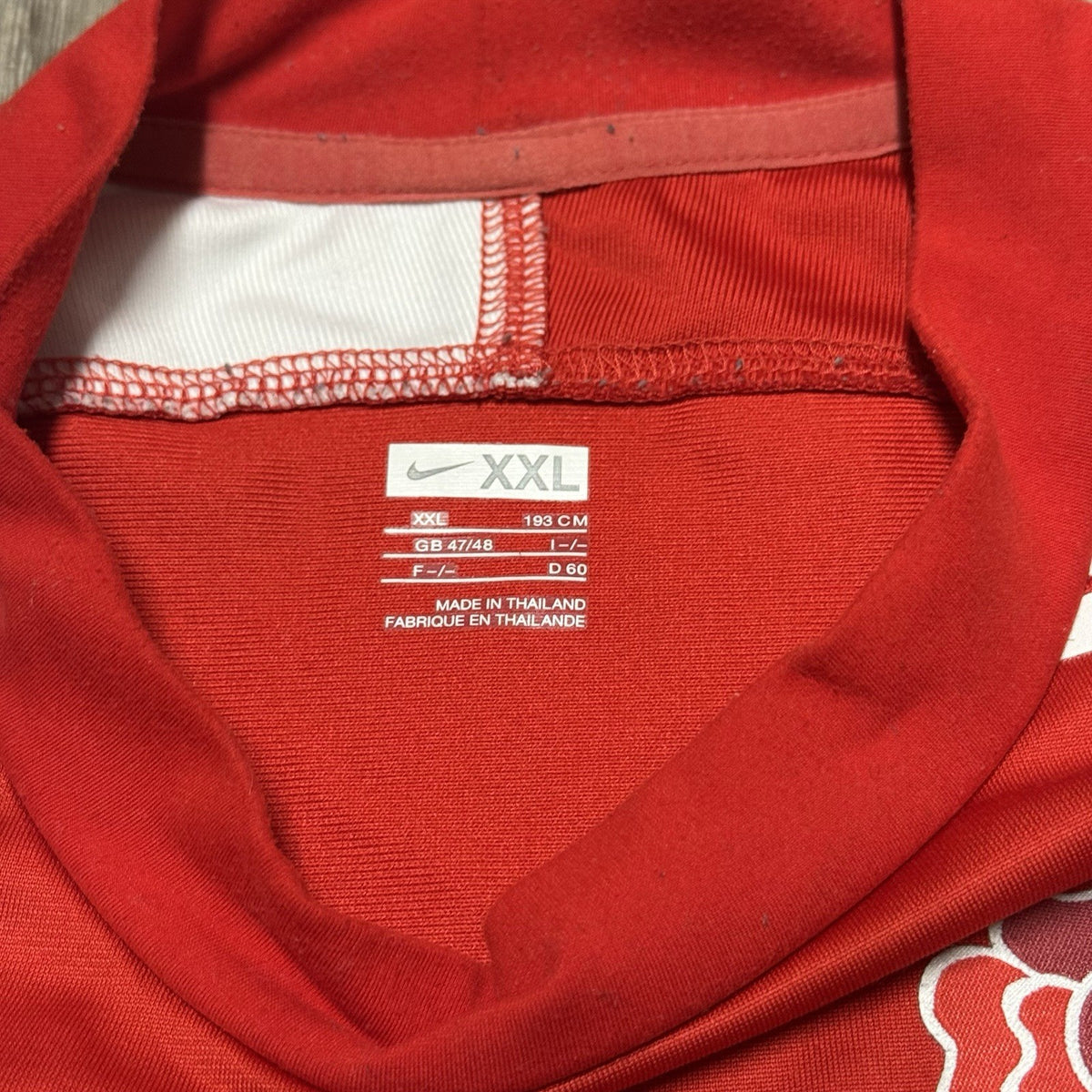 Nike England Rugby O2 T-shirt Size XXL Mens 2XL