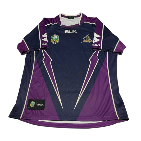 Melbourne Storm NRL Authentics Jersey Size XXL | BLK