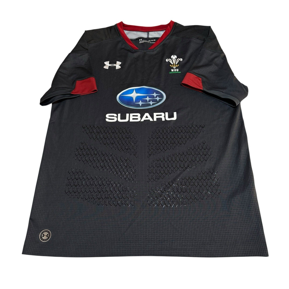 Wales Rugby Union Away Shirt 2017/2019 XL Under Armour Jersey Top Extra Large