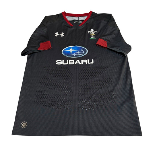 Wales Rugby Union Away Shirt 2017/2019 XL Under Armour Jersey Top Extra Large