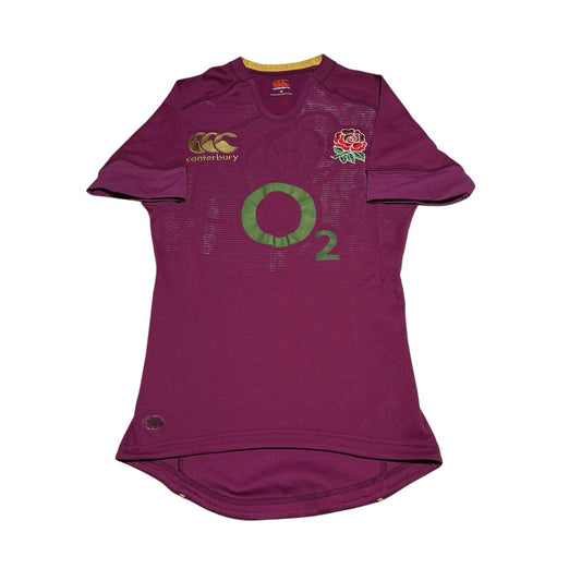 England Rugby Union Away Shirt 2012/2013 Canterbury Jersey Purple Medium Top