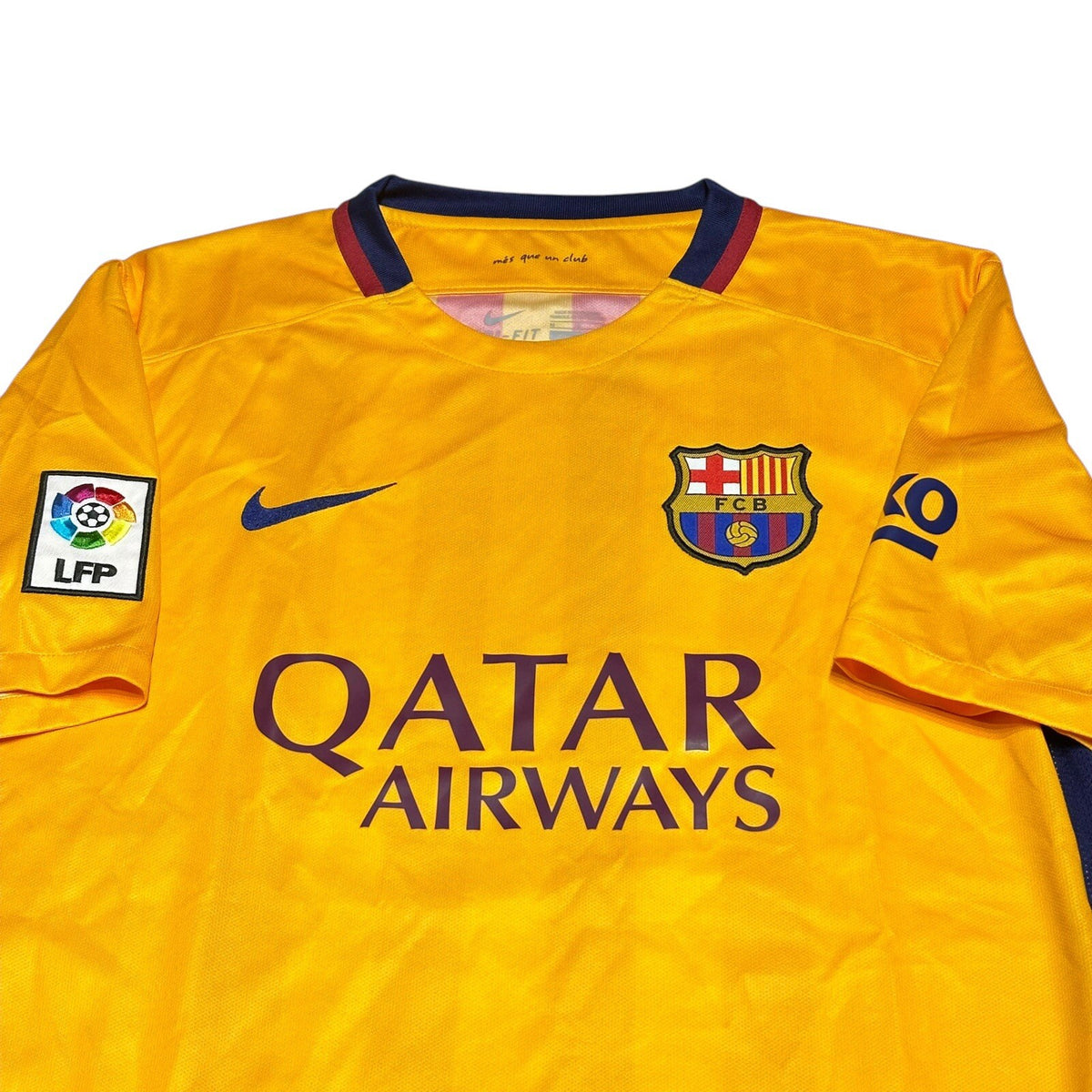 Barcelona Shirt Mens 2015/2016 Nike Away Soccer Jersey Size Medium
