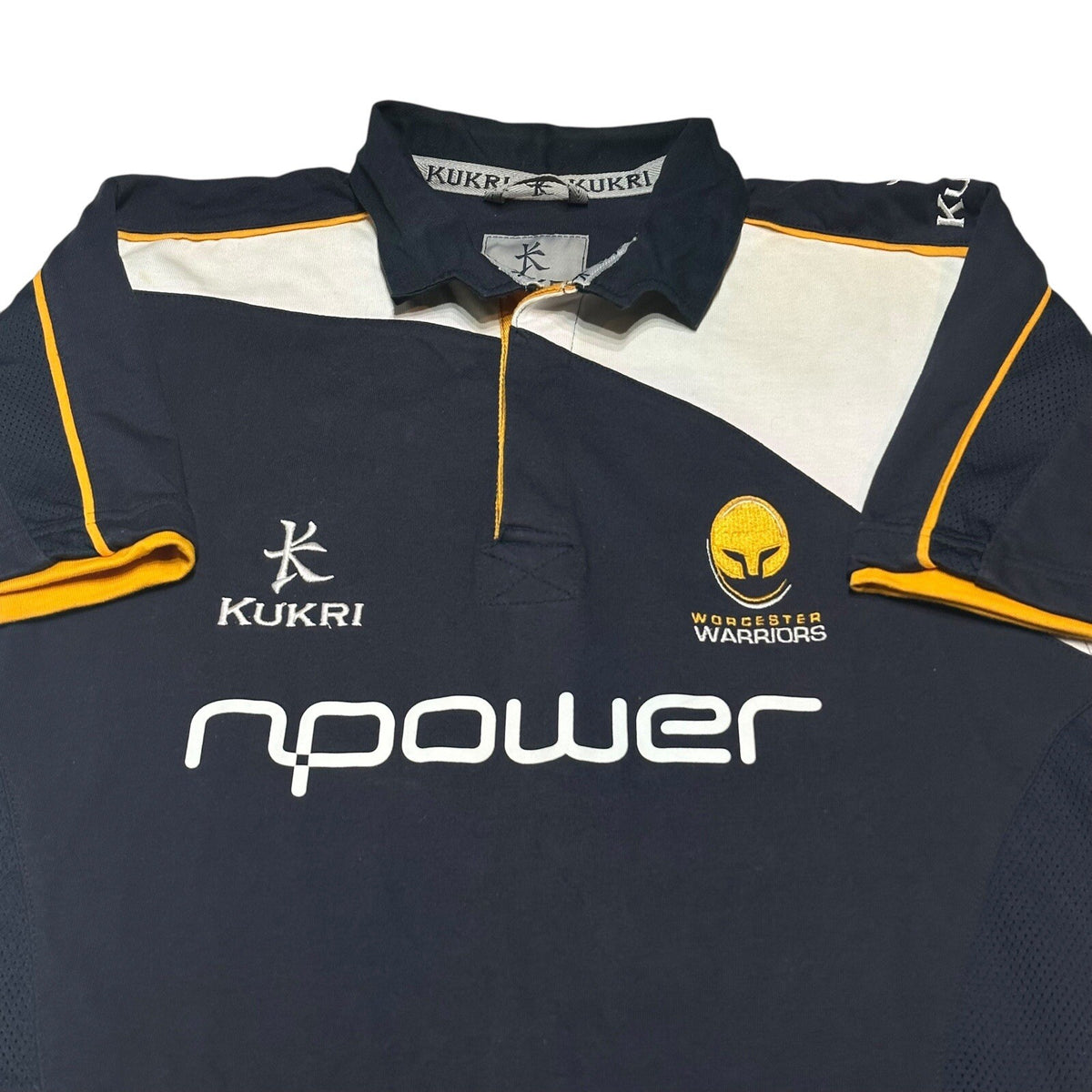 Worcester Warriors Rugby Home Shirt 2008/2009 Kukri Small Jersey Top S