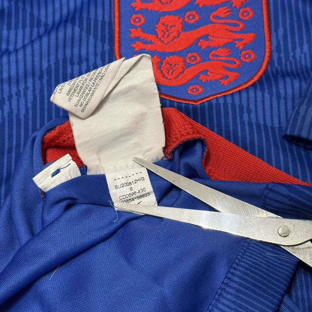 England Nike 2020 Away Shirt Small Adults