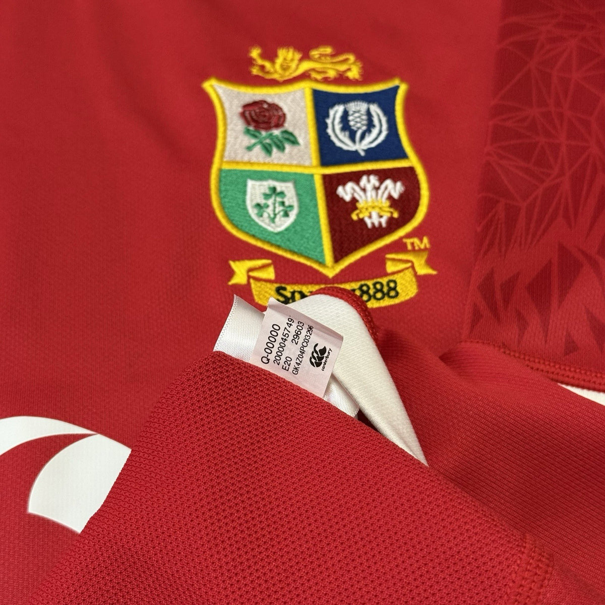British Lions Men's Jersey Canterbury Rugby 2021 Jersey 2XL