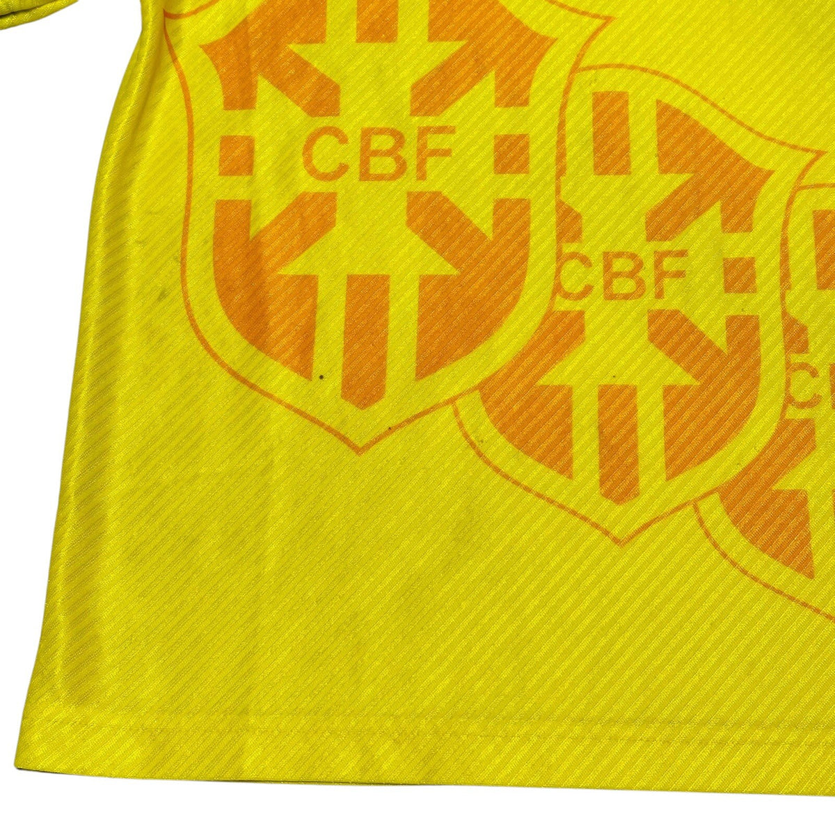 Brazil Umbro 1994 Home Shirt National Team Football Jersey Yellow Youth USED