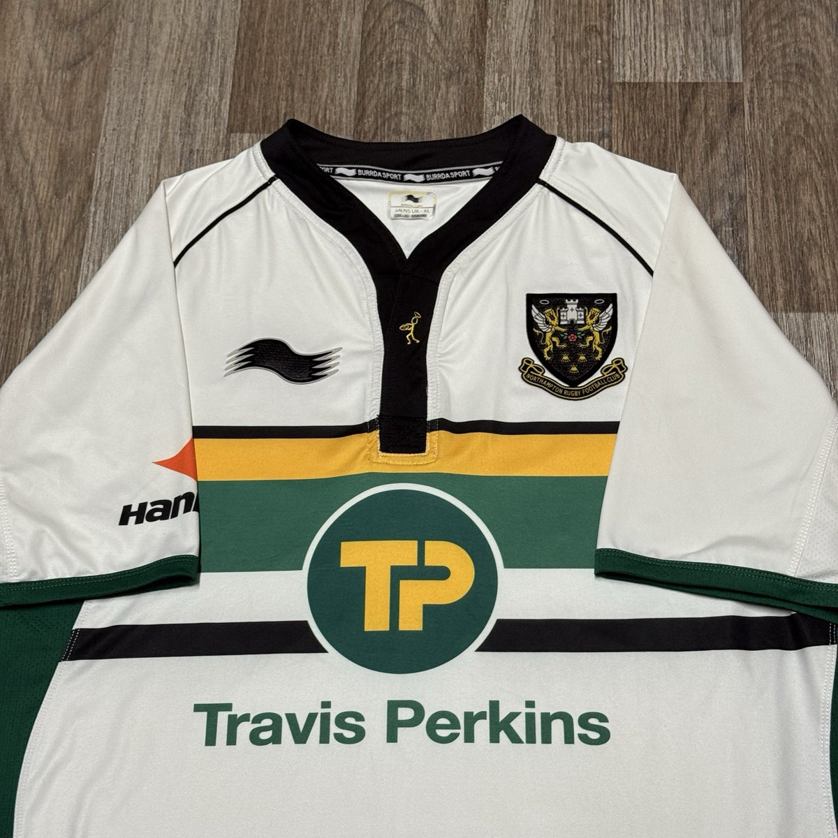 Northampton 2010 2011 Away Rugby Union Shirt Burrda Size XL