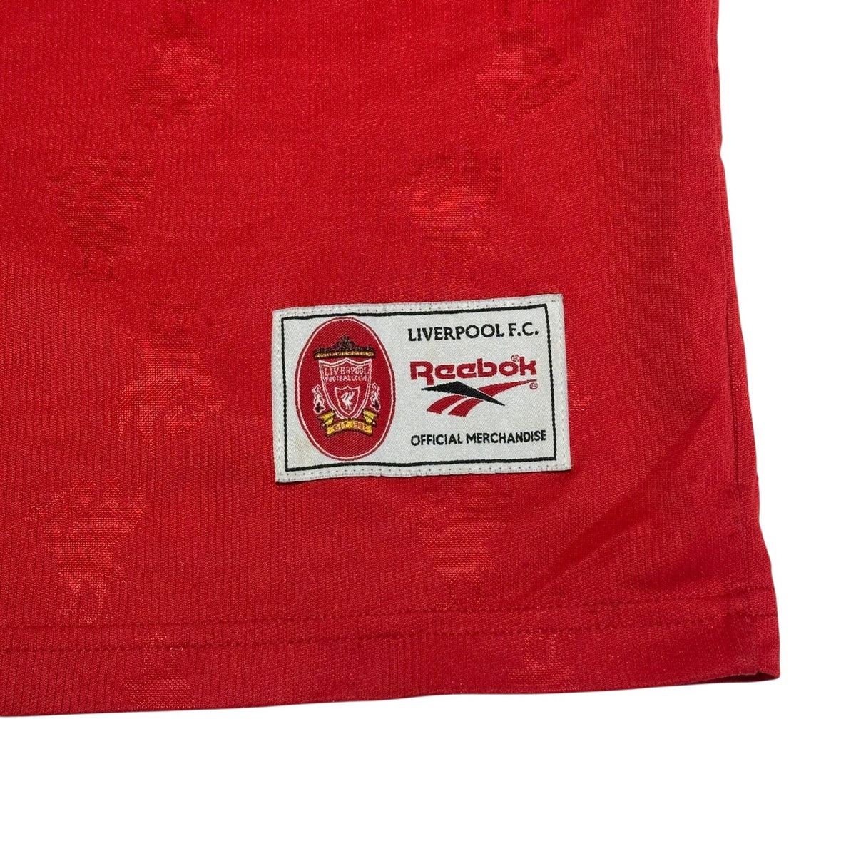 LIVERPOOL FC Football Shirt 1996-1998 Reebok Home Kit Carlsberg 38-40 Medium