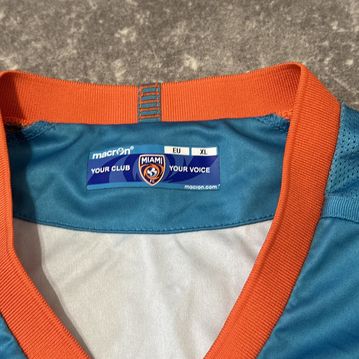 Miami FC Home Football Shirt XL 2016 USL Championship Soccer Jersey Macron