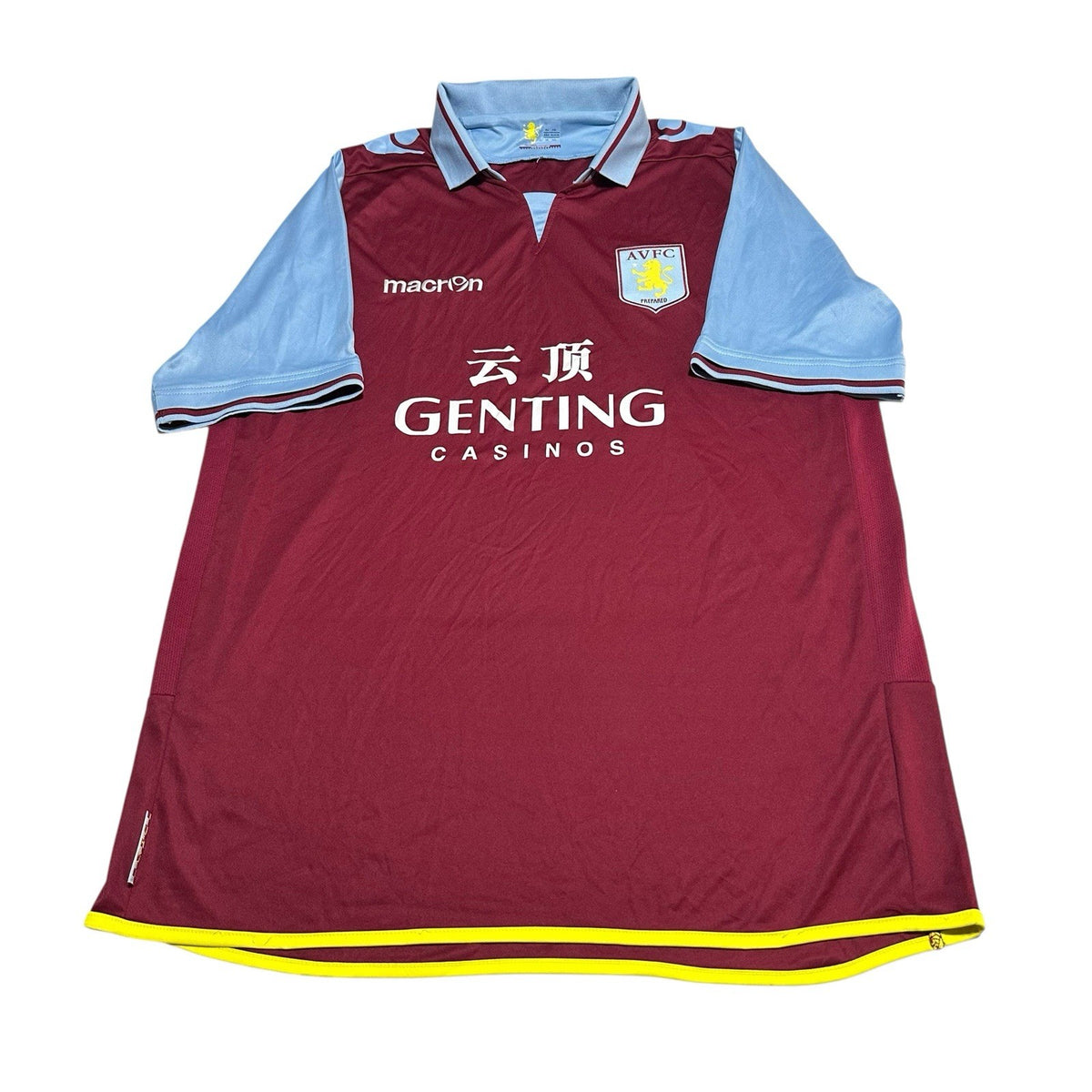 Aston Villa Football Shirt XXL 2012-13 HOME Soccer Jersey Adults