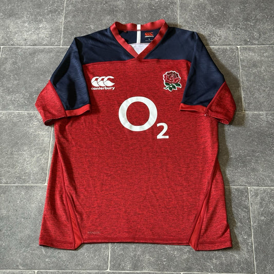 England National Rugby Team Shirt Canterbury Size Large