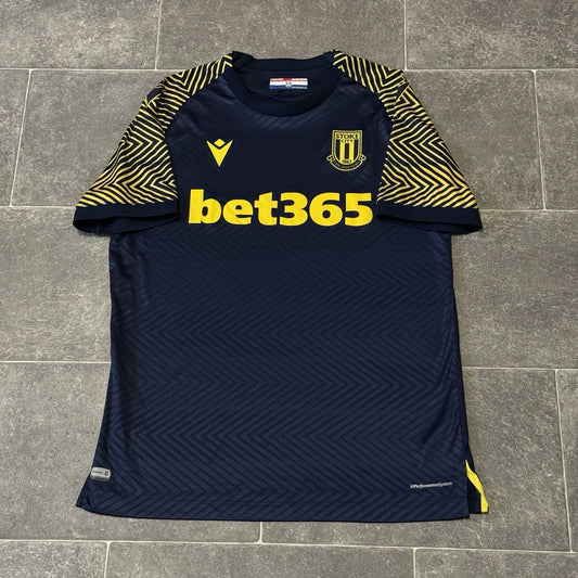Stoke City Football Shirt Jersey 2020/21 Away Large Adults