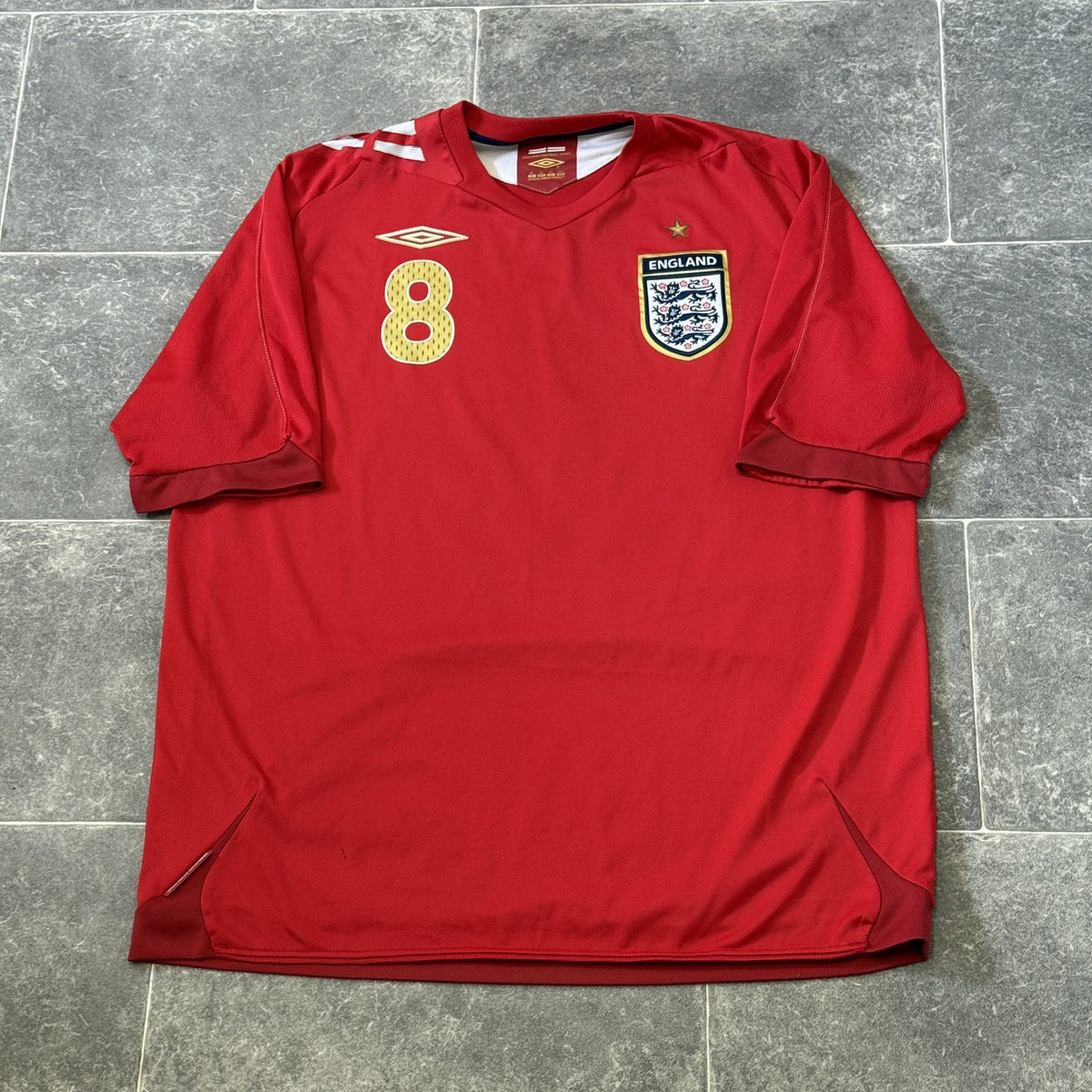 England 2006/2008 Away Shirt Lampard #8 World Cup 2006 Men’s XL