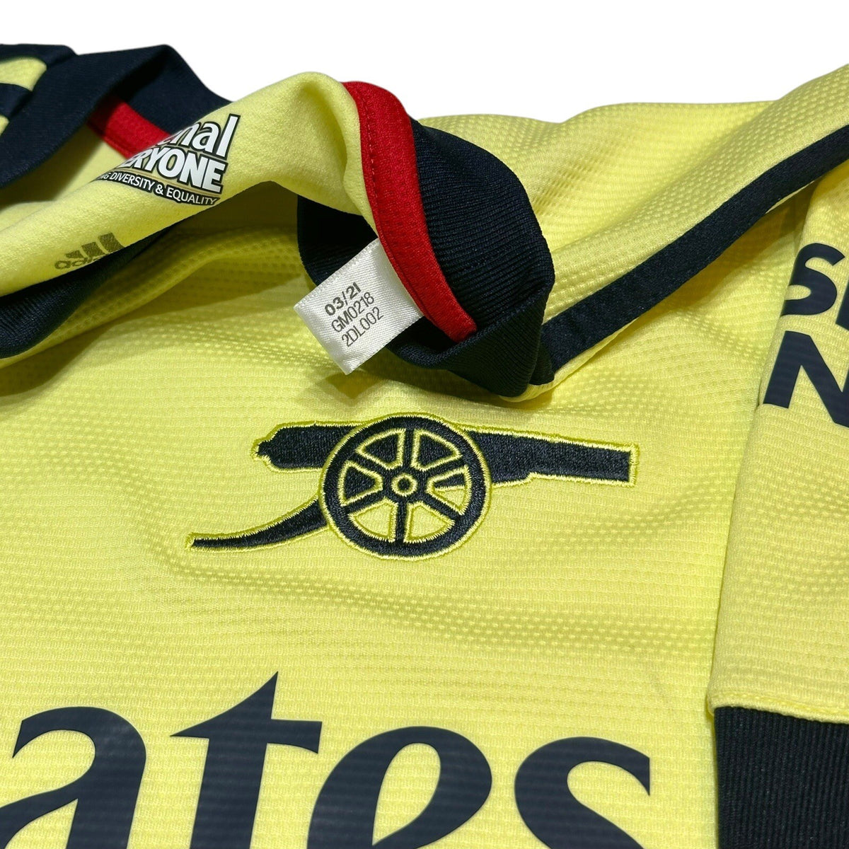 ARSENAL 2021/2022 AWAY FOOTBALL SHIRT ADIDAS SOCCER JERSEY SIZE S SMALL