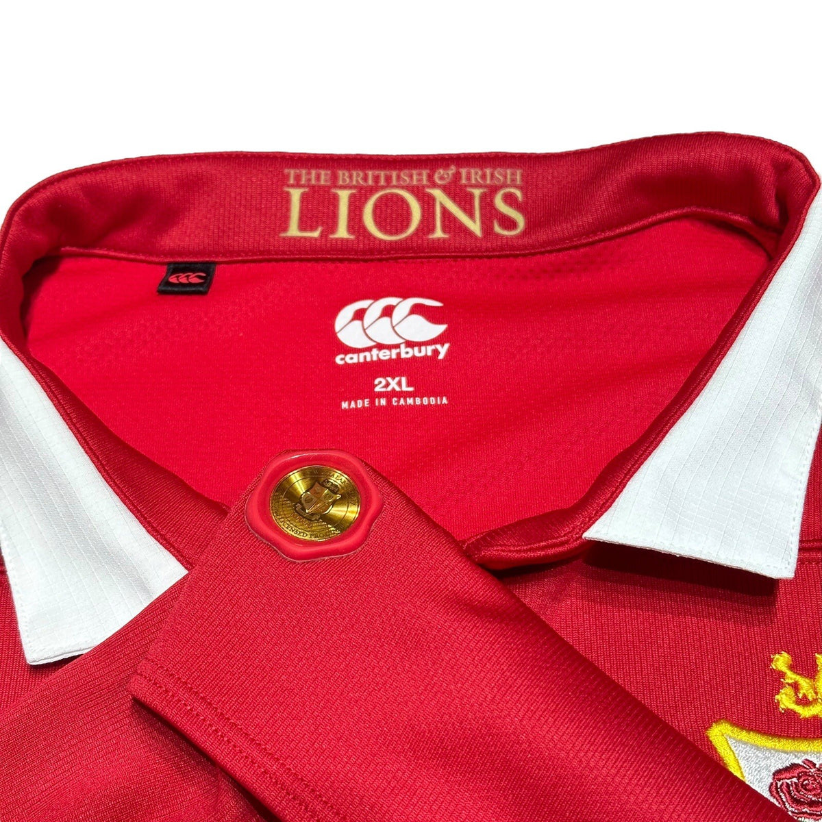 British & Irish Lions 2017 Rugby Union Shirt. Mens Size XXL.