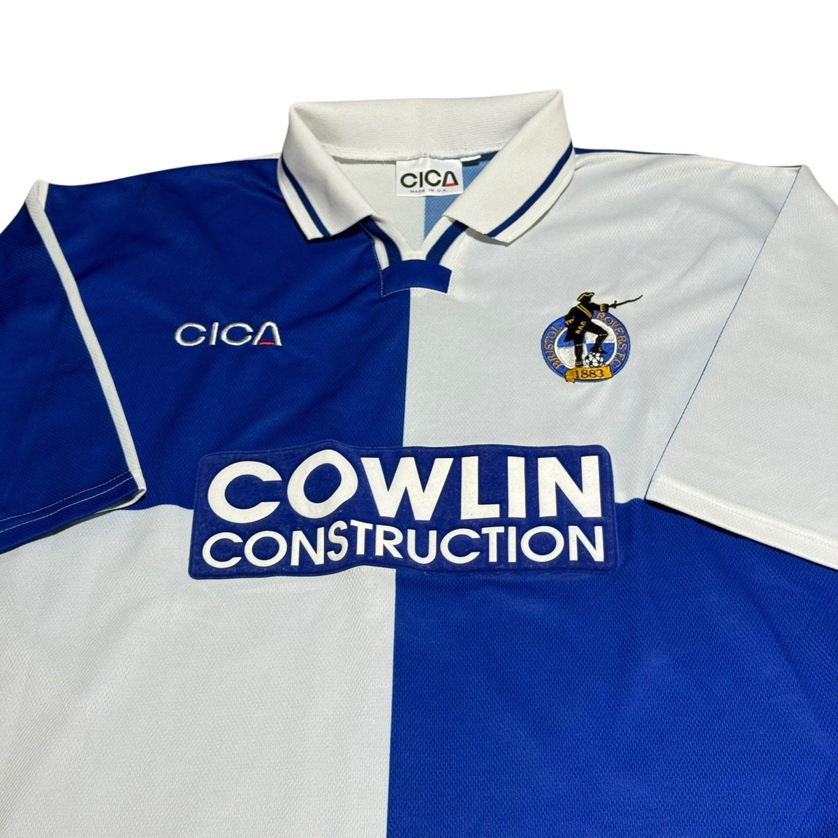Bristol Rovers Football Shirt Home Kit 1998/99 Size Medium