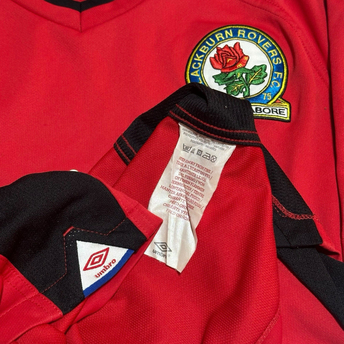 Blackburn Rovers 2010/2011 Away Football Shirt Umbro Size Small