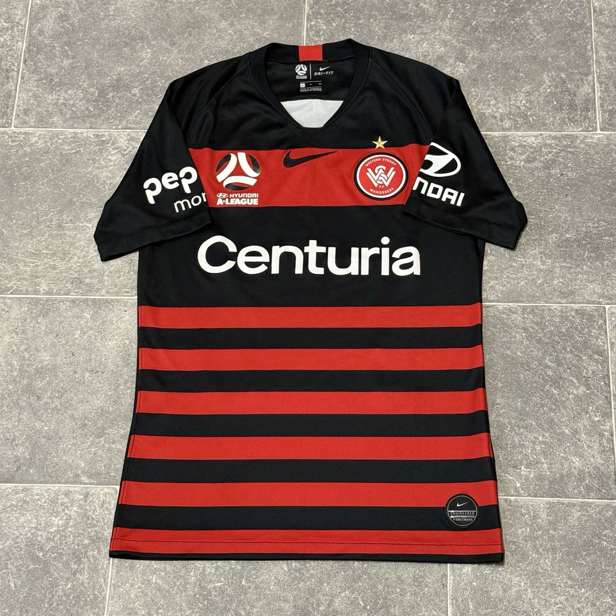 Western Sydney Wanderers 2019/20 Home Jersey Nike Mens Small