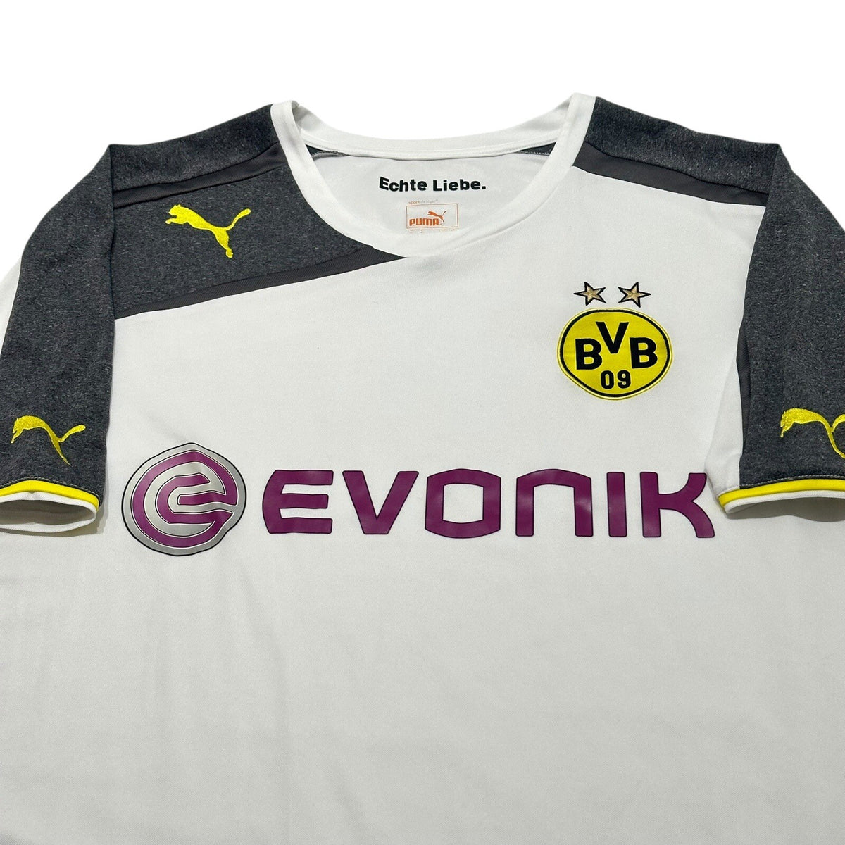 Borussia Dortmund Football Shirt AWAY Puma Short Sleeve Jersey Men’s Size XXXL