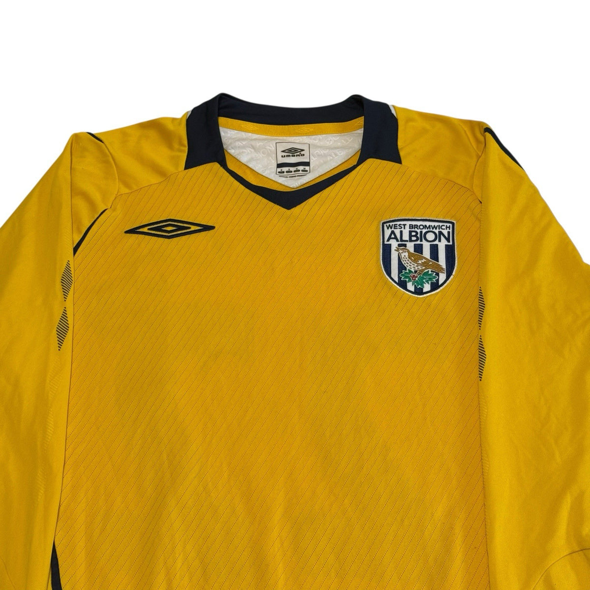 West Bromwich Albion 2008-2009 Away Shirt Longsleeve Zuiverloon 22 Size Large
