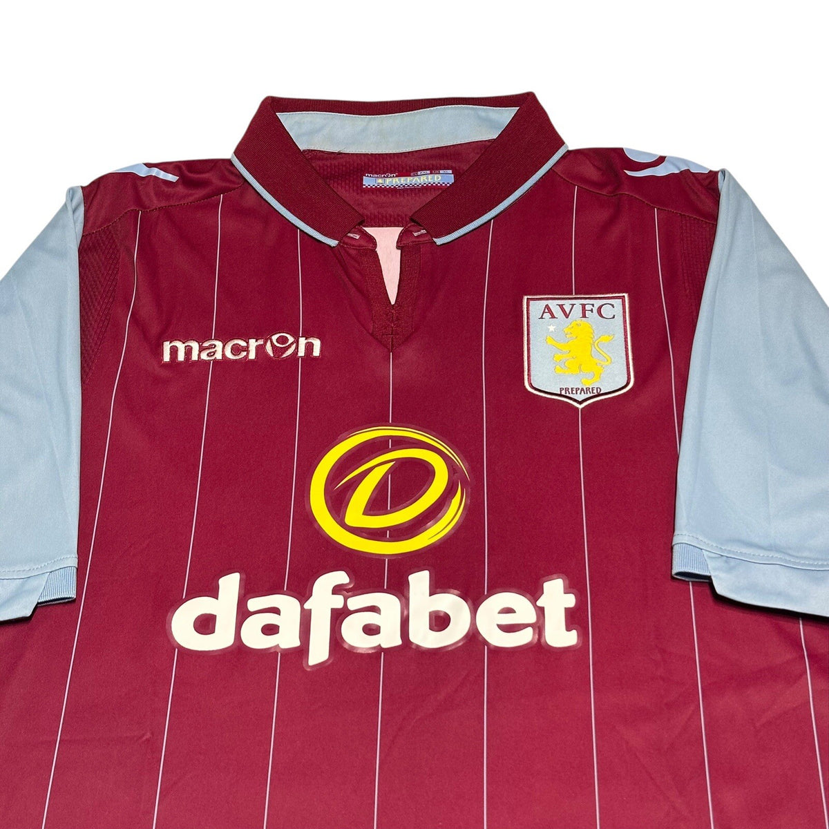 Aston Villa Macron 2014-15 Home Football Shirt Mens XL EU XXL