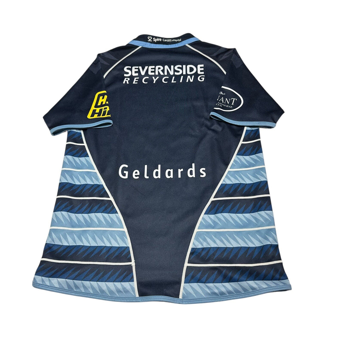 Cardiff Blues Rugby Home Shirt 2010/2011 Canterbury Large L Jersey Top